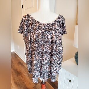 Floral Print Women's Top